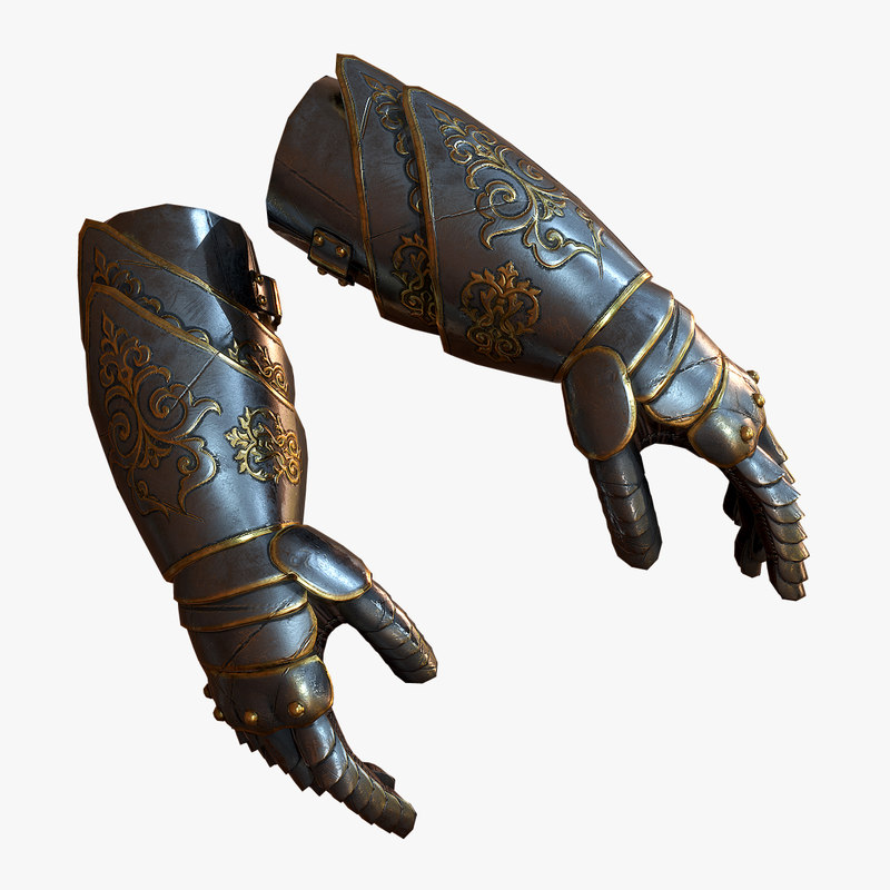 Medieval Armor Gloves