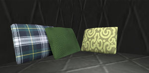 pillow 3D model