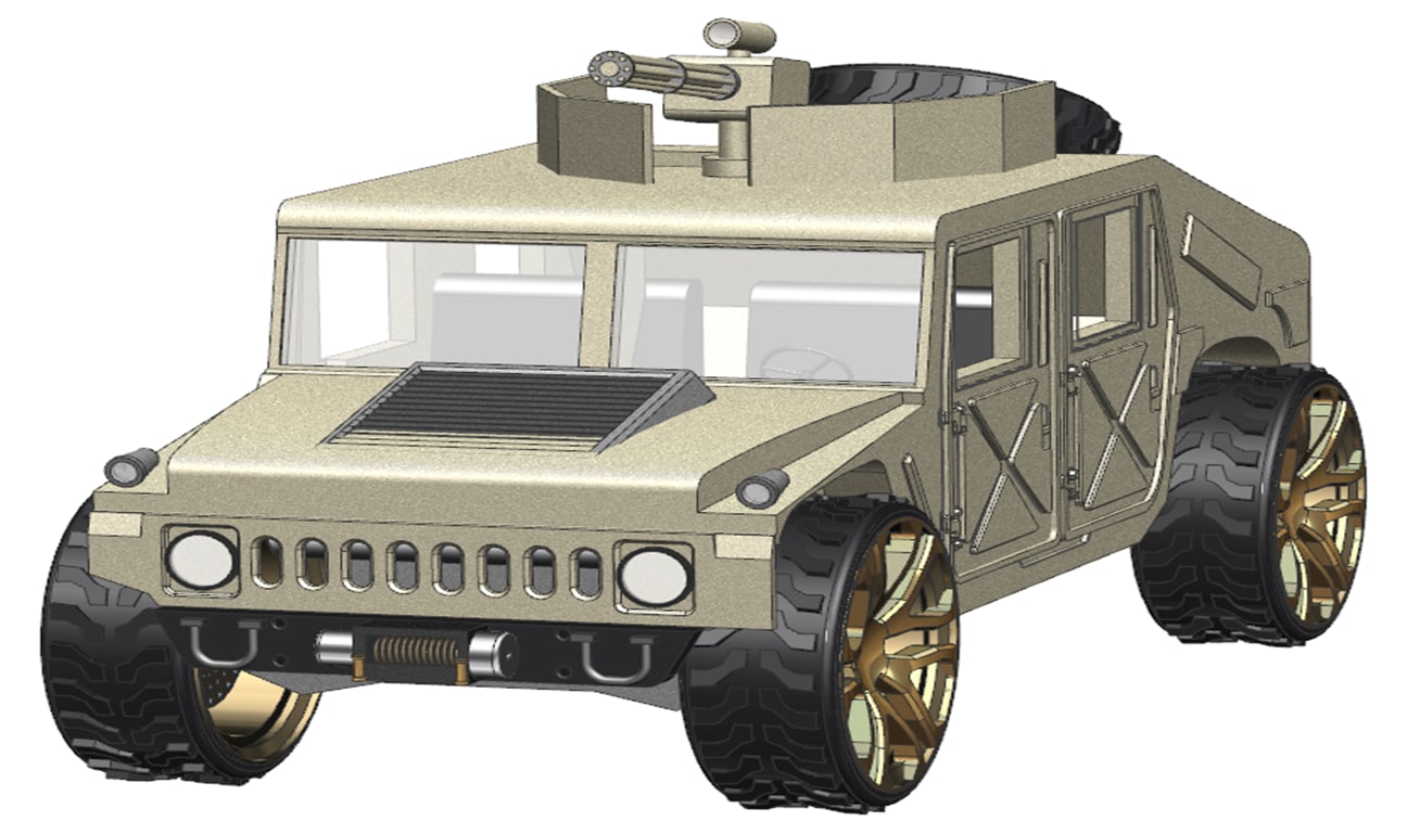 Hummer автомобилей механик 3d