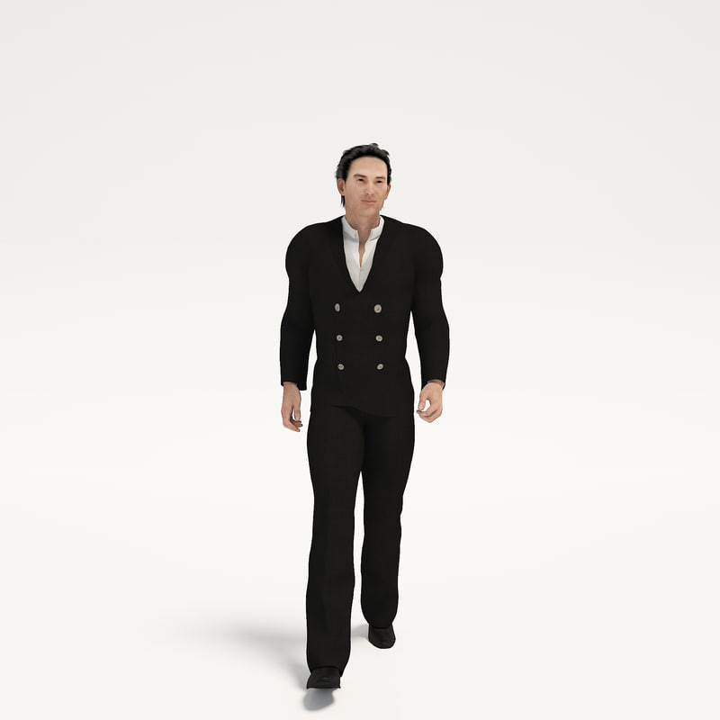 Model Guy Working Asia men working 3D model - TurboSquid 1152997