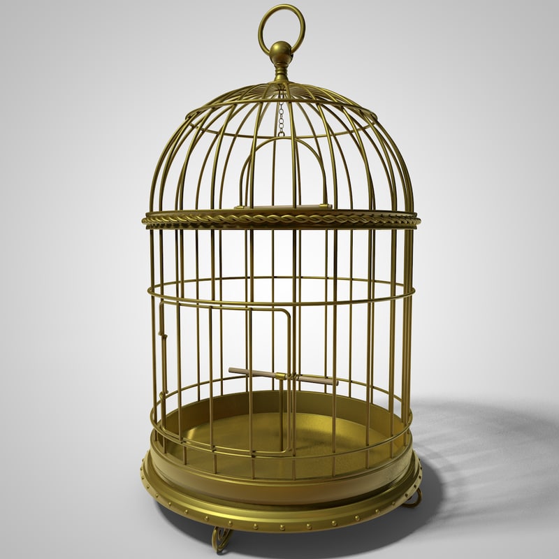 3D bird cage - TurboSquid 1153171