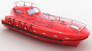 3D life boat