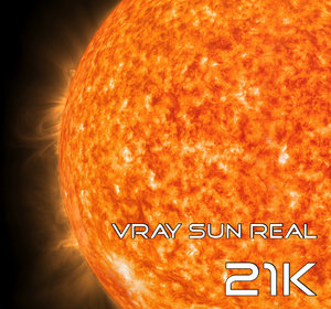 sun real 21k 3D model