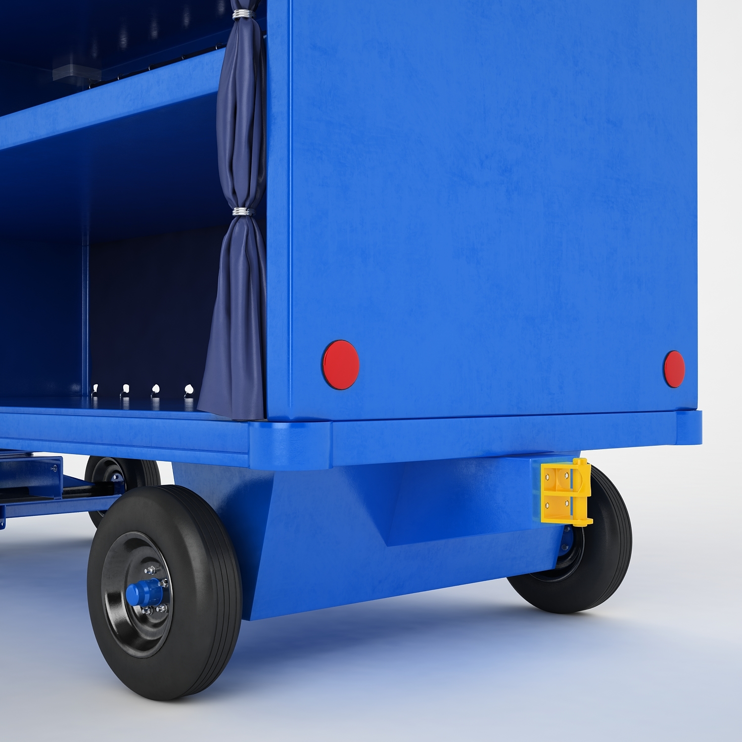 3D airport baggage cart TurboSquid 1153511