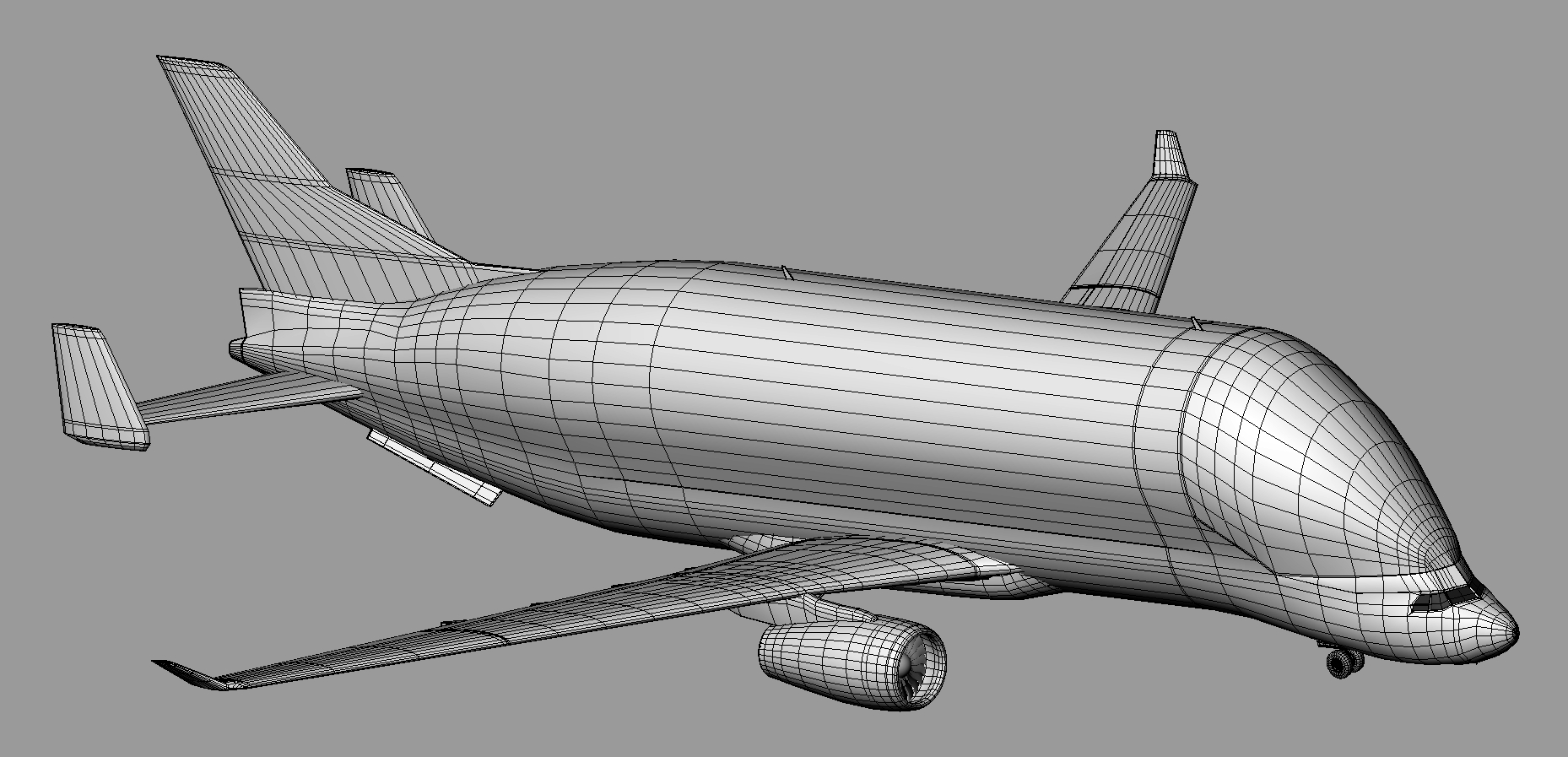 Airbus beluga xl 3D model - TurboSquid 1153703