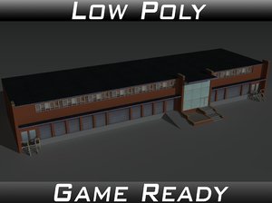 factory building 17 3D model