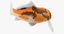 koi fish rigged 3D model
