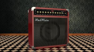 redplate amp 3D model
