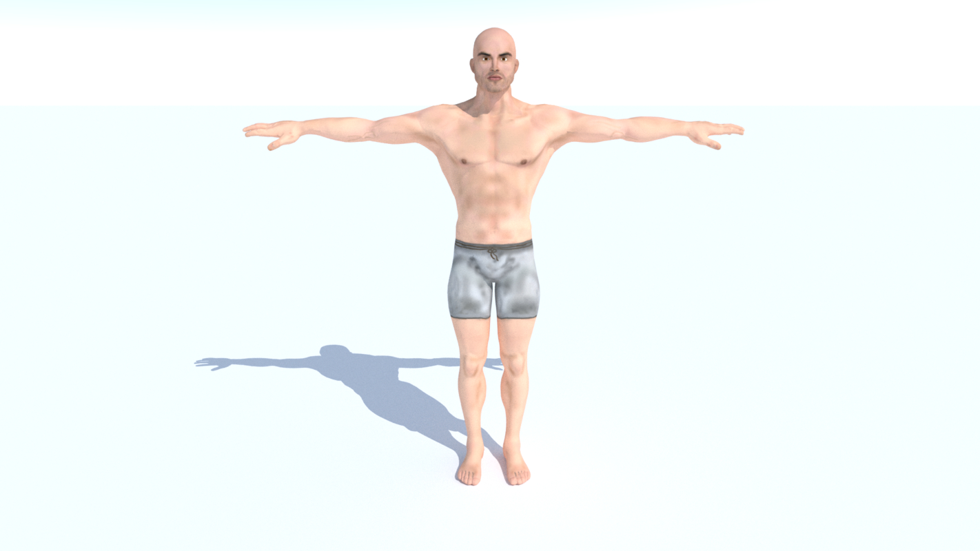 3D male base human model - TurboSquid 1154008