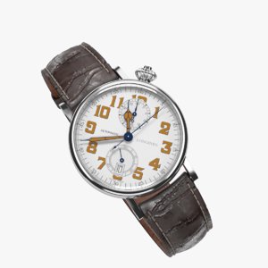 3D longines avigation watch type