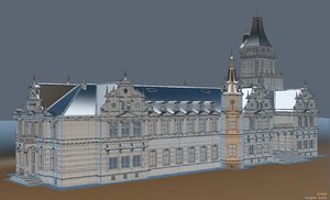 castle 3D model