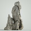 scanned landscape rocks stones 3D model