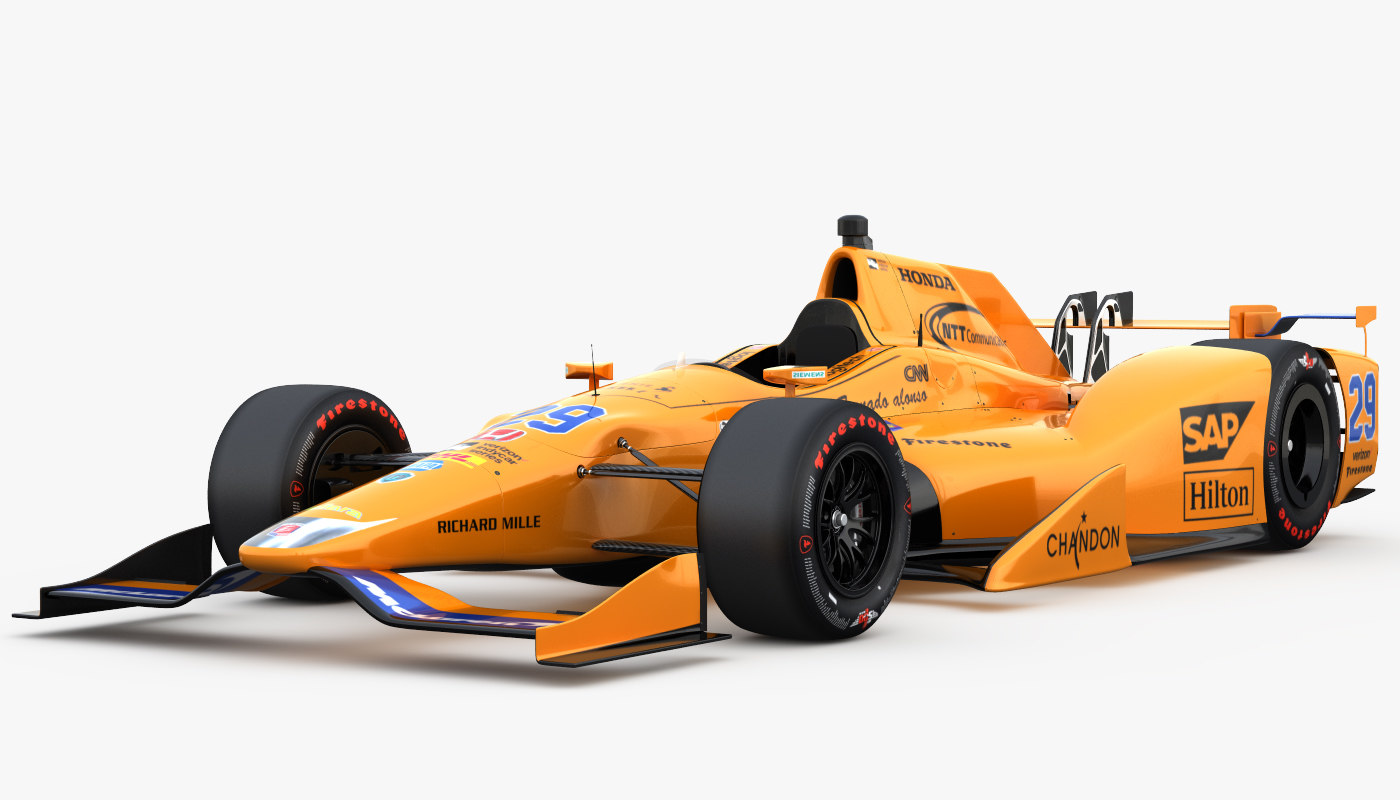 Indycar honda indy 500 3D model - TurboSquid 1154507