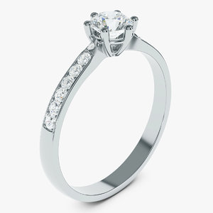diamond ring 3D