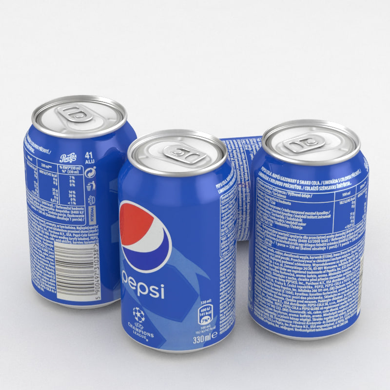 pepsi man 3d model