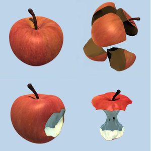 red apples model