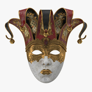 3D carnival mask
