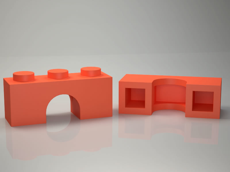 1x3 lego
