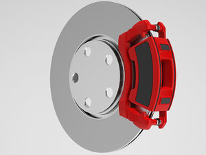 3D brake disc