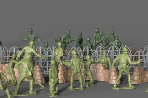 Army Man 3d Models For Download Turbosquid