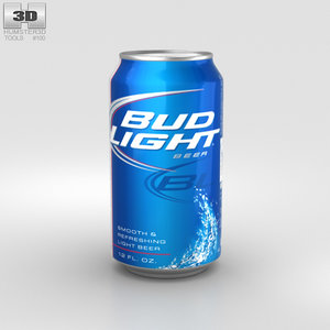 3D beer bud budlight