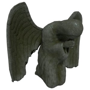 angel statue 3 3D model