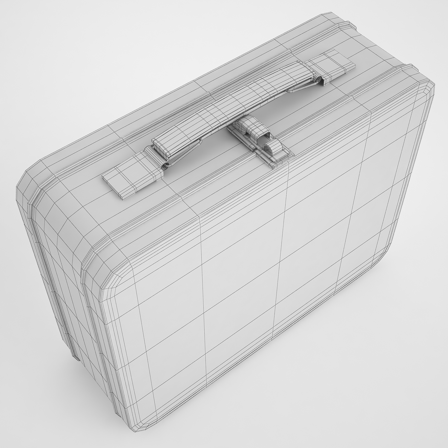 Metal lunch box 3D model - TurboSquid 1155220