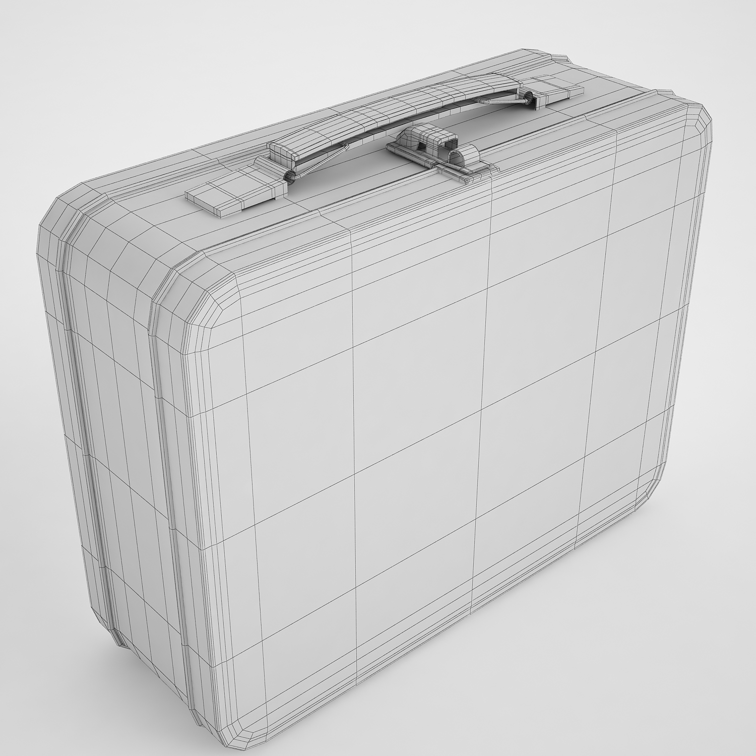 Metal lunch box 3D model - TurboSquid 1155220