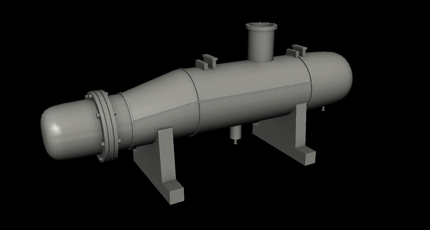 Heat exchanger 3D model - TurboSquid 1155301