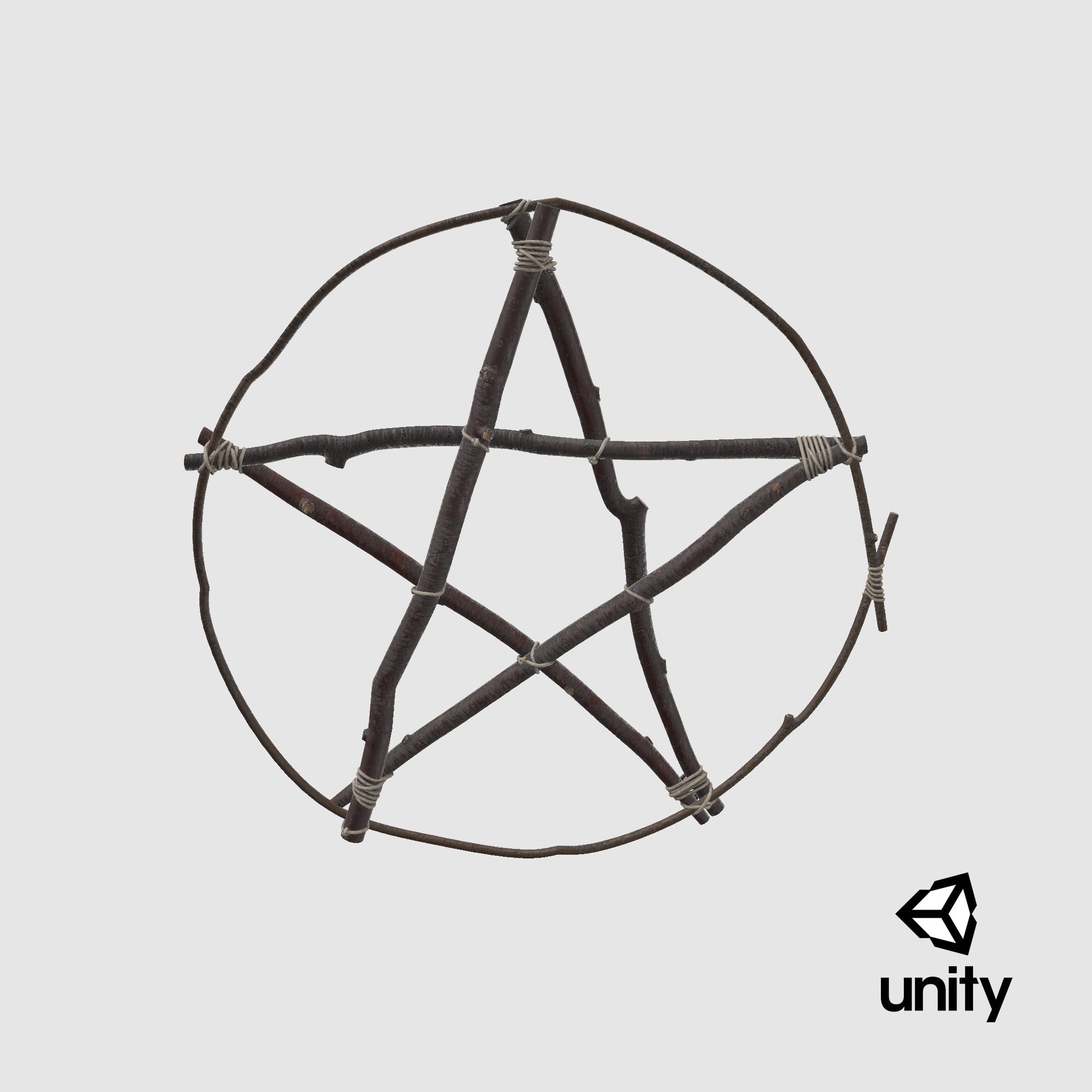3D twigpentagram model TurboSquid 1155445