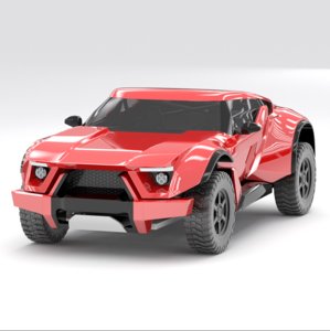 zarooq sand racer 3D model