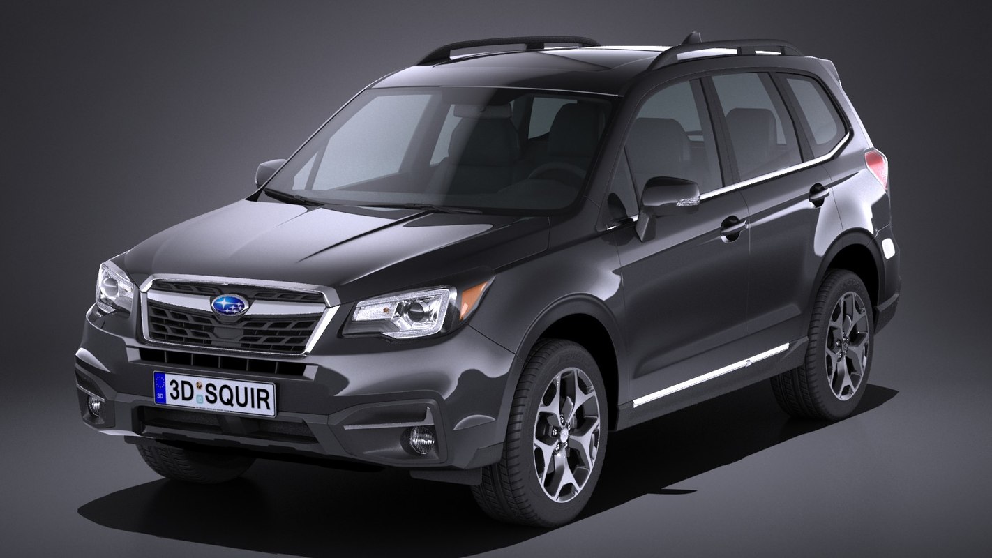 Subaru forester 3d model