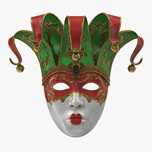 carnival mask v2 model