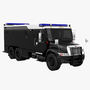 3D swat truck model