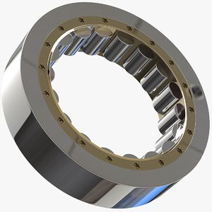 engineered bearings 3D model