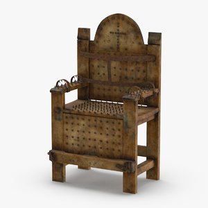 3D model torture-chair