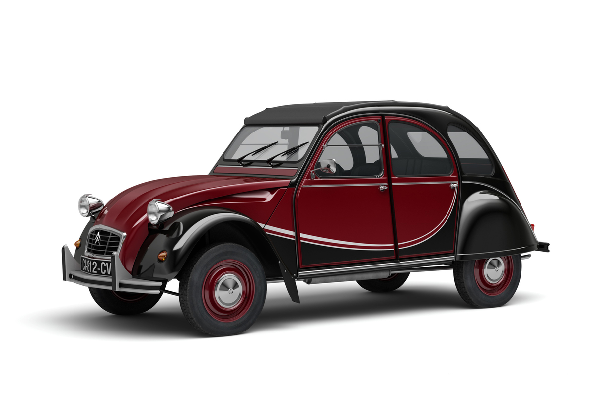 3D citroen 2cv charleston model - TurboSquid 1155809