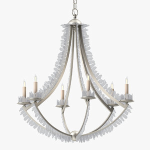 currey company saltwater chandelier 3D model