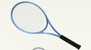 tennis racket 3D model