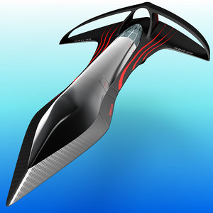 3D supersonic business class aircraft
