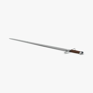 medieval-arming-sword 3D