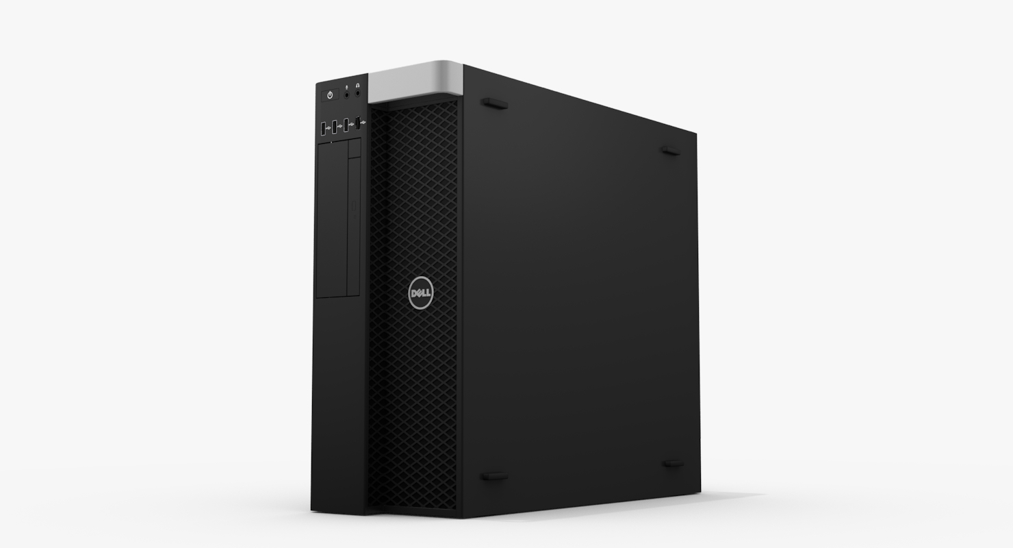 戴尔7810工作站3d模型 - turbosquid 1156129