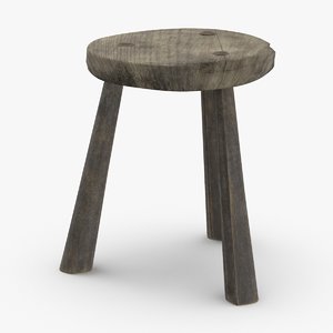 3D rustic-stool-01