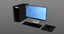 dell workstation monitor 3D model
