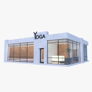 yoga studio 1 3D model
