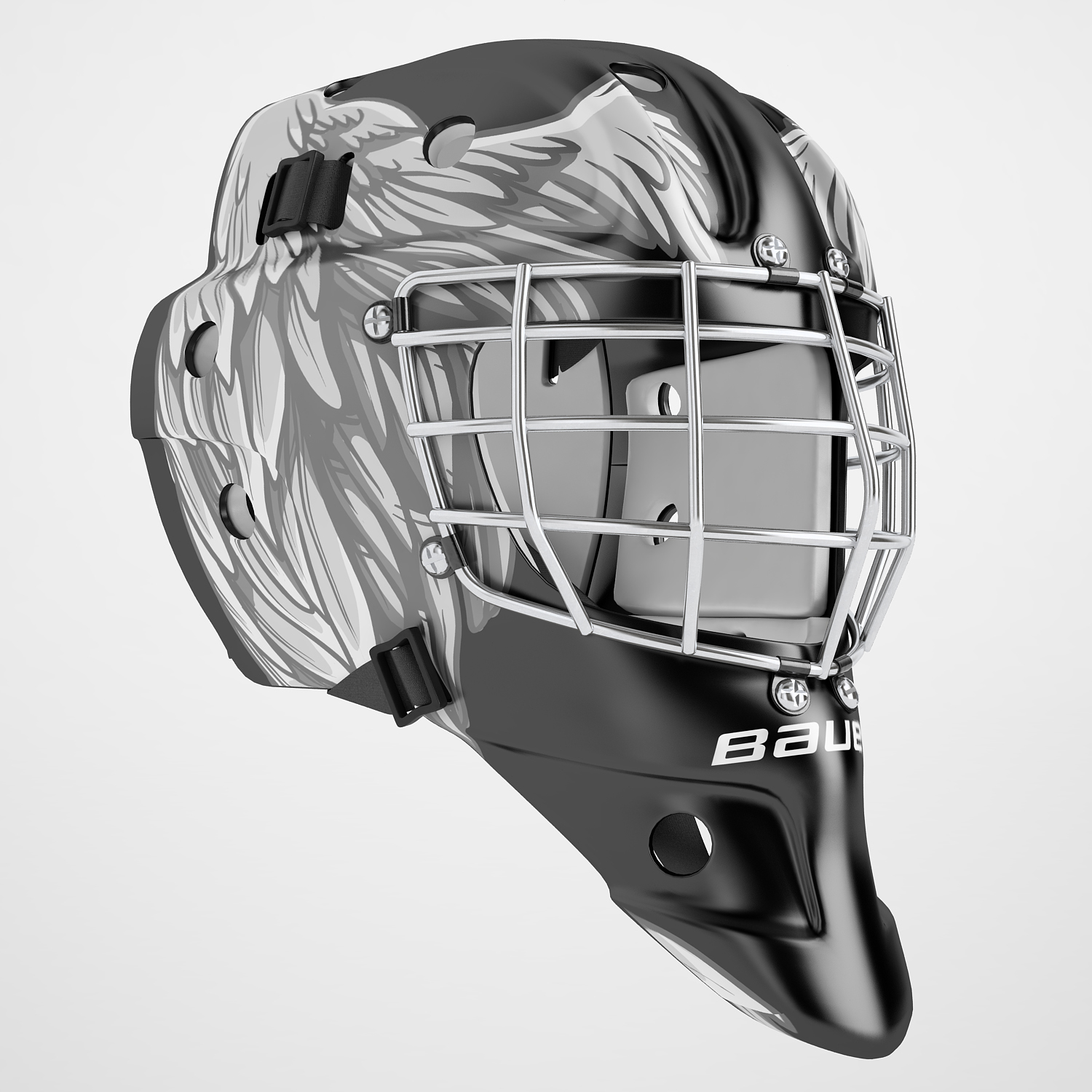 3D ice hockey helmet TurboSquid 1156301