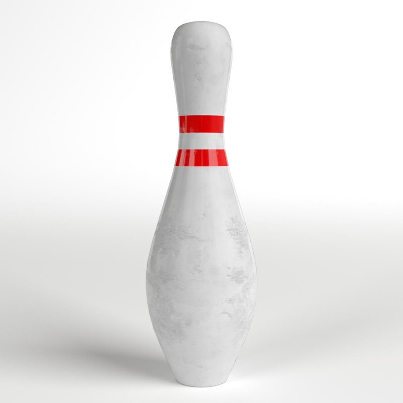 Bowling pin 3D - TurboSquid 1156391