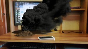 volcano fumefx 3D