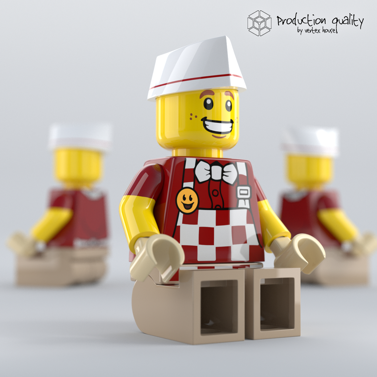 Lego Hot Dog Verkäufer 3D-Modell - TurboSquid 1156529