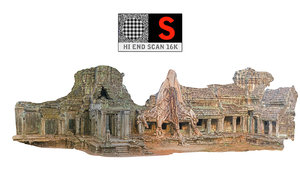 3D ancient temple 16 k